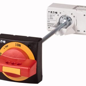 NZM2-XTVDVR 260180 EATON-MOELLER MANETA ROTATORIA P/PUERTA PARO EMERGENCIA ROJO-AMARILLO, TAMAÑO 2