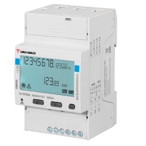 EM540DINAV23XO1X CARLO GAVAZZI MEDIDOR DE ENERGÍA 65A MONOFÁSICO ó TRIFASICO