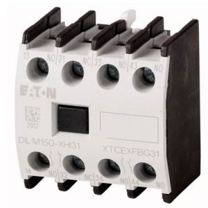 DILM150-XHI04 277952 EATON-MOELLER CONTACTOR AUXILIAR MONTAJE FRONTAL 4P, 16A, 4NC